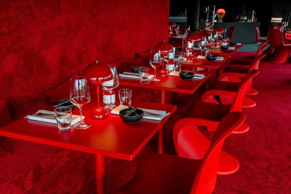 Tischdekoration beim Pop-Up Restaurant in Heidelberg