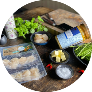 Suppe von Sterne im Glas mit hochwertigen Partnerprodukten