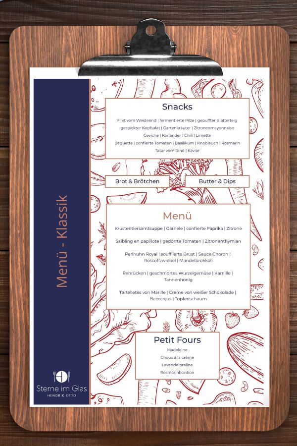 Beispielmenü von Hendrik Otto
