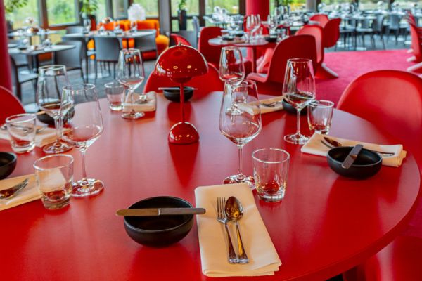 Tischdeko bei Pop Up Event von Hendrik Otto