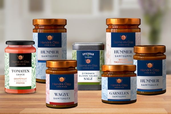 Suppen, Saucen und ein Gewürz von Sterne im Glas